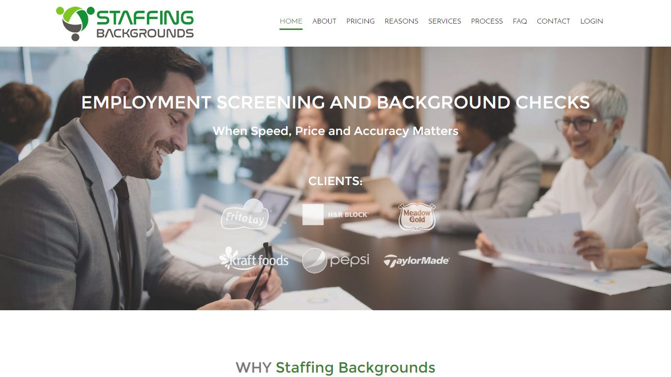 Background Checks, Employment & Drug Screening Services - Staffing ...