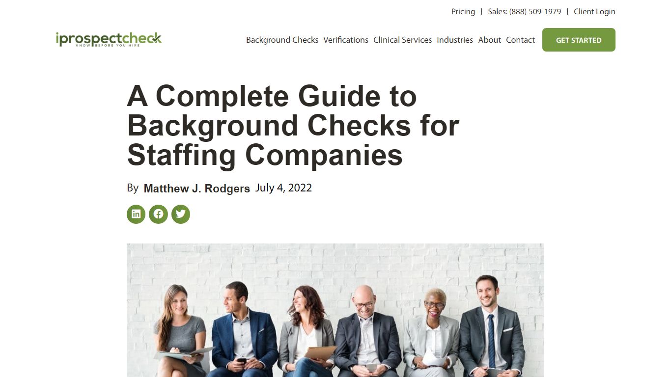 A Complete Guide to Background Checks for Staffing Companies